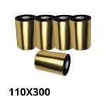 5 Ribbons Misto de Cera e Resina 110x300