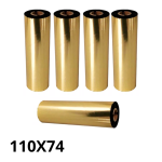 5 Ribbons Misto de Cera e Resina 110x74